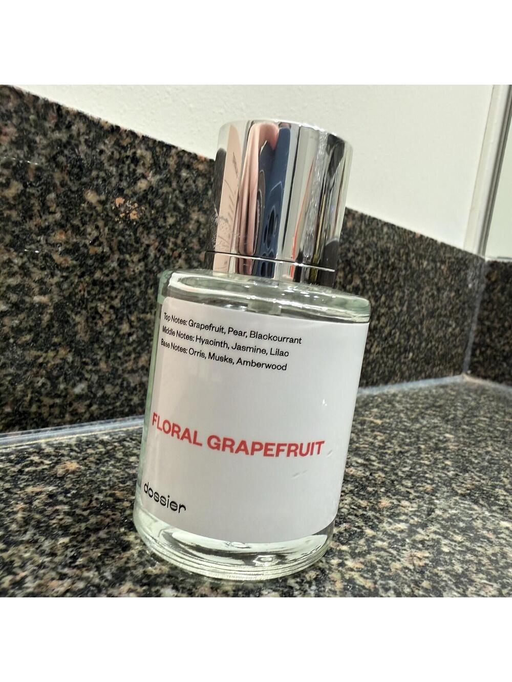 Dossier Floral Grapefruit Eau De Parfum 50ml 1.7 Fl Oz EDP Perfume Spray NO BOX